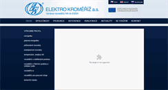 Desktop Screenshot of ekm.cz